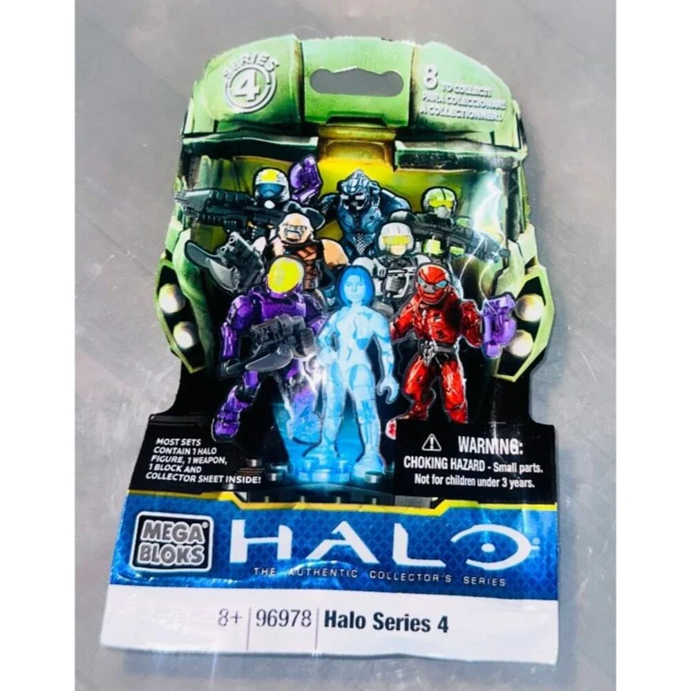 Mega Bloks Halo Series 4 Figure Blind Bag Sealed